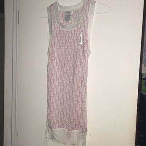 Vintage DIOR monogram tank top